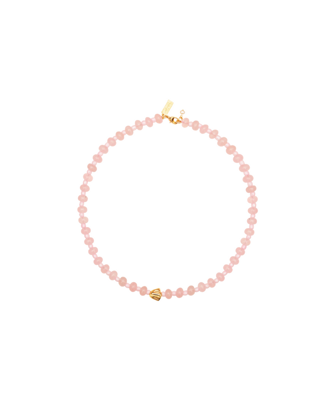 Tokyo Choker - Rose Quartz