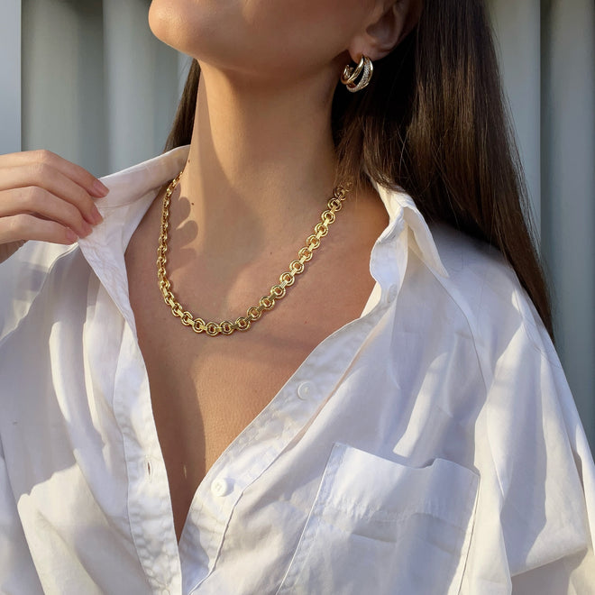 Claw Earrings - Cubic Zirconia