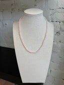Mini Pearl Necklace Pink