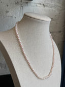 Mini Pearl Necklace Pink