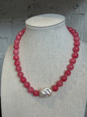 Pink Quartz Choker