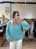 Cornelia Cardigan Seafoam Green