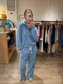 The Eco-Terry Polo Sweatshirt