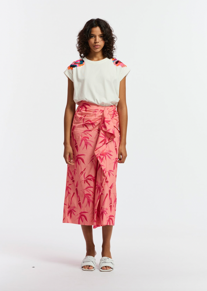 Fequins Embroidered Tshirt