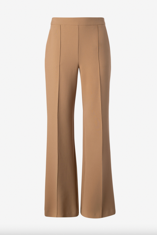 Pintuck Wide Leg Pant