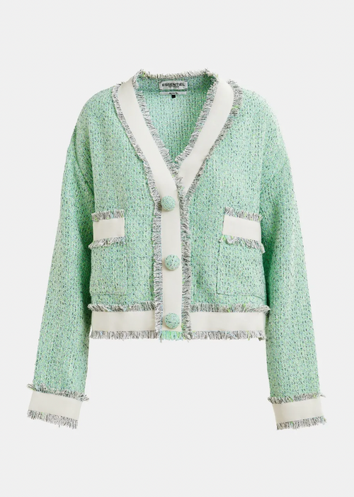 Hoola Cropped Fringe Jacket