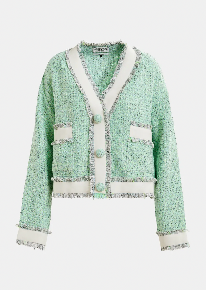 Hoola Cropped Fringe Jacket