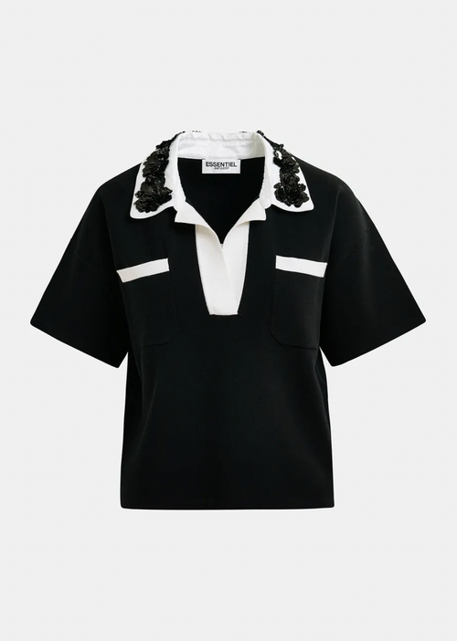 Hoiseau Embroidered Polo