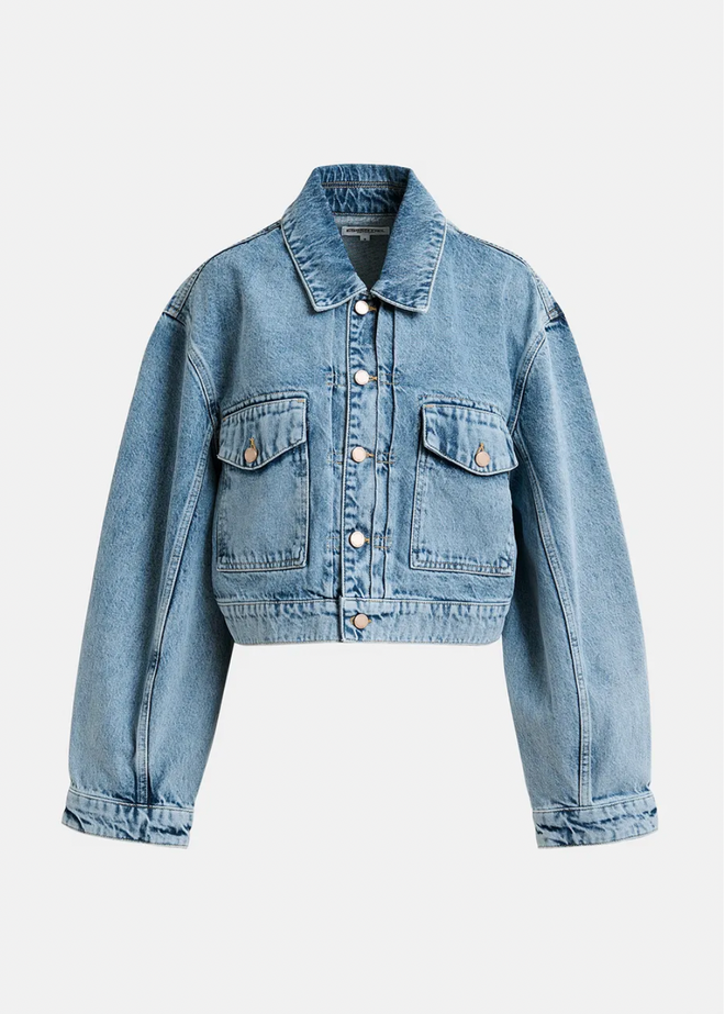 Hespero Cropped Jean Jacket