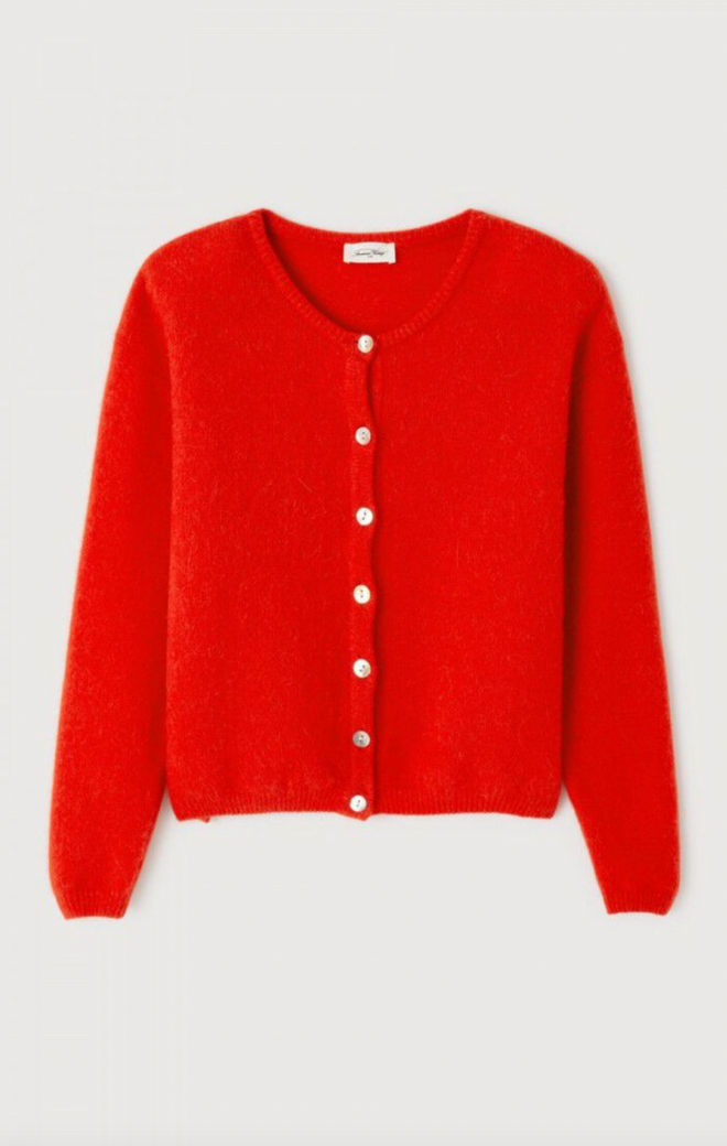 Vitow Cardigan Strawberry