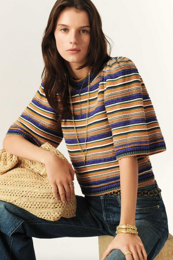 Farfaela Short Sleeve Sweater