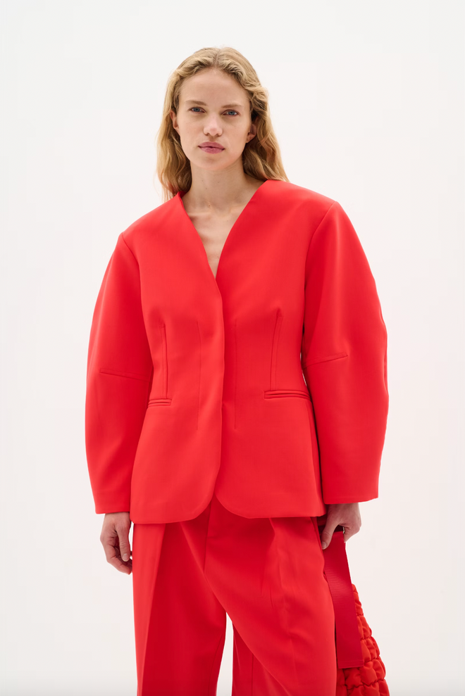 Wilcox Blazer Scarlet