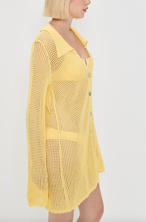 Button Up Cover Up