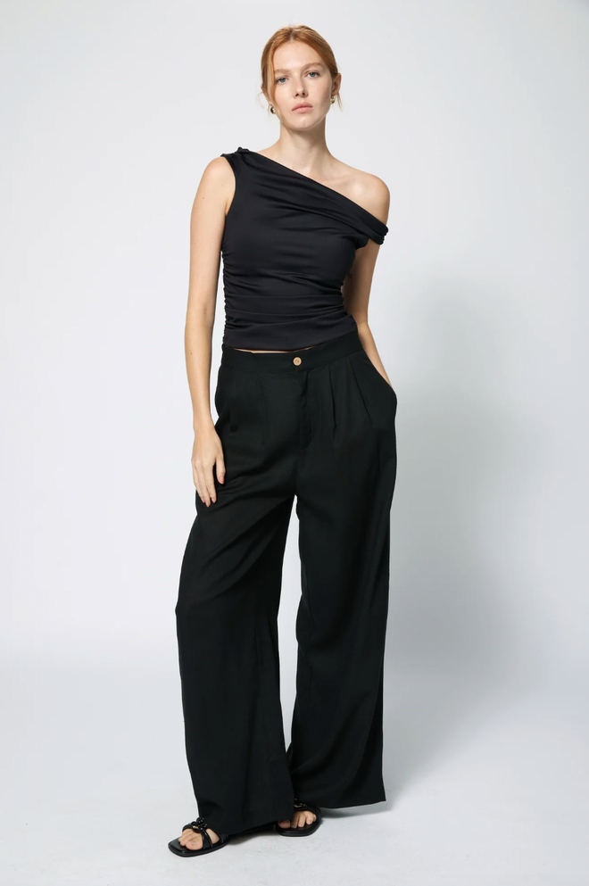 Off Shoulder Stretch Tank
