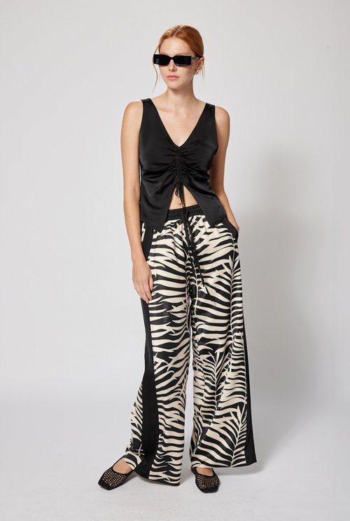 Drawstring Print Pant