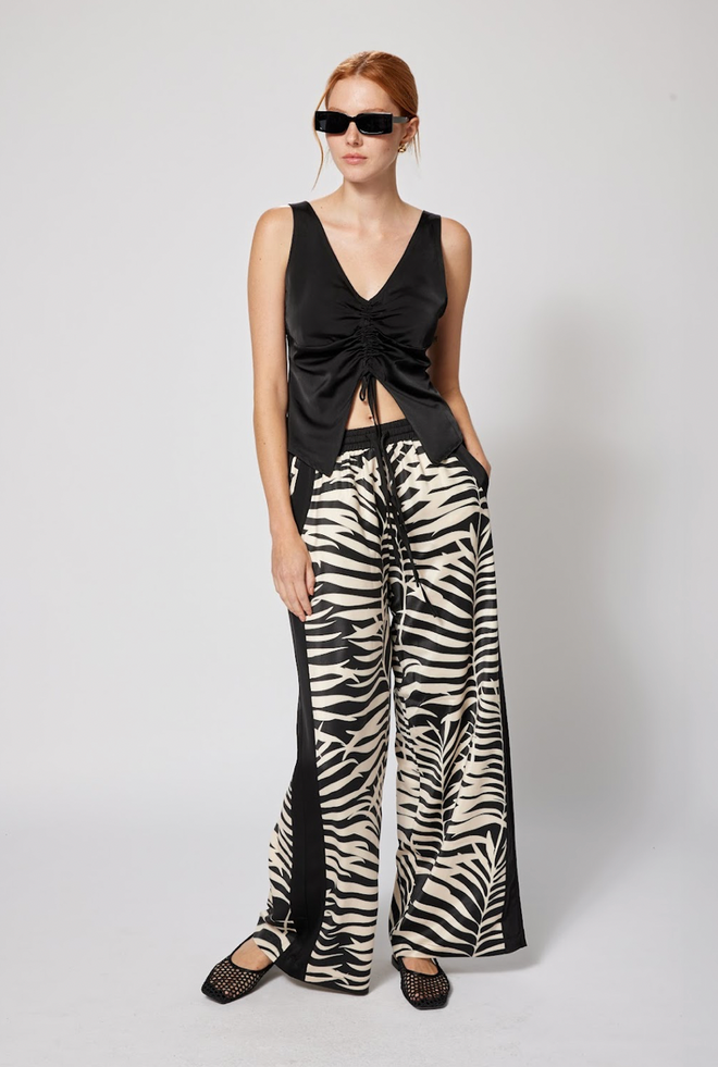 Drawstring Print Pant
