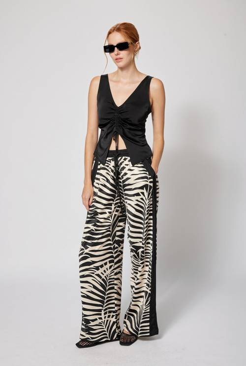 Drawstring Print Pant