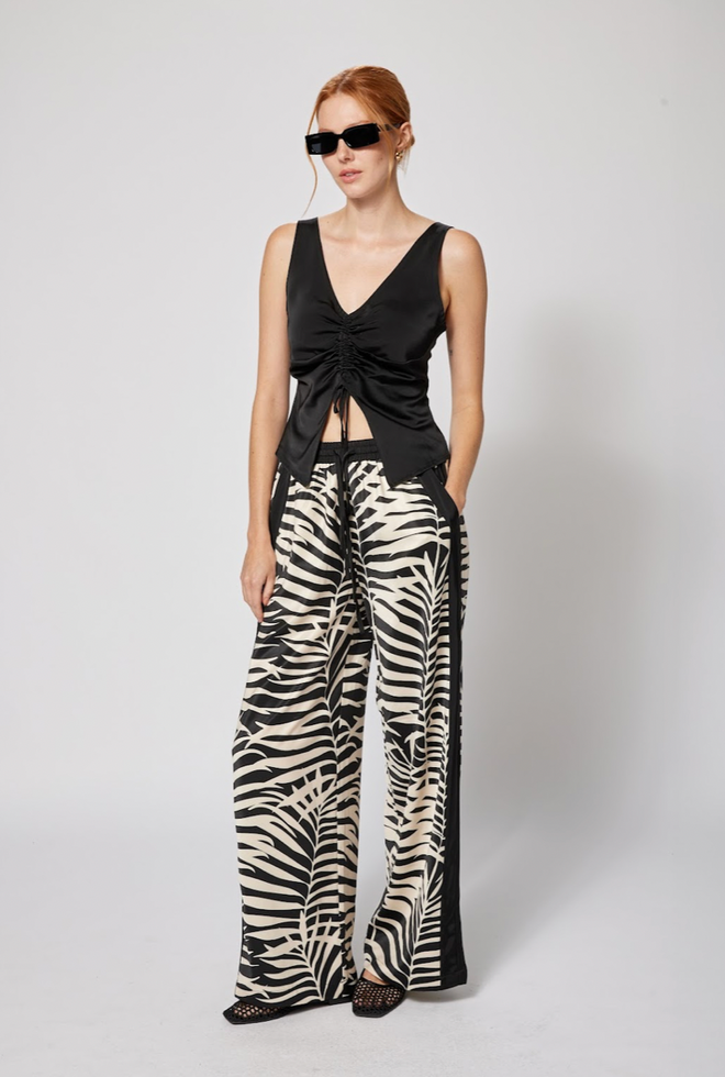 Drawstring Print Pant