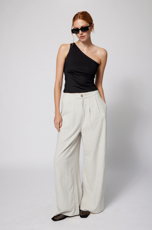 Linen Blend Trouser