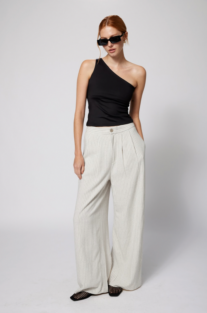 Linen Blend Trouser
