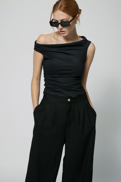 Off Shoulder Stretch Tank