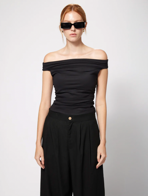 Off Shoulder Stretch Tank