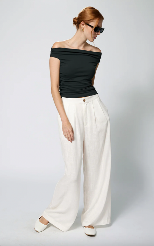 Off Shoulder Stretch Tank