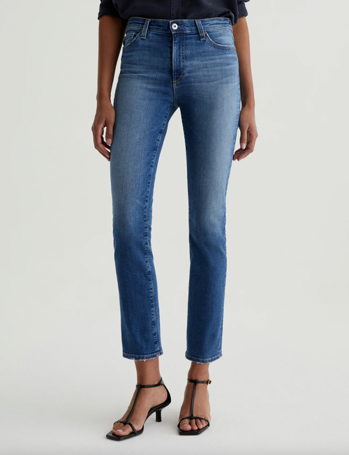 Mari Mid-Rise Slim Straight