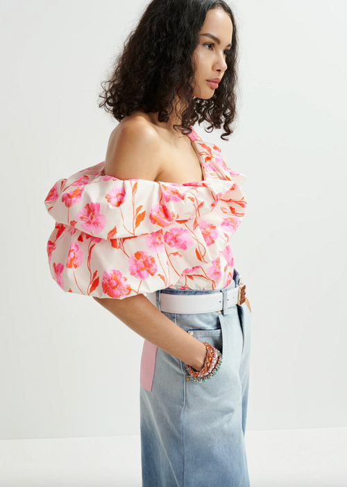 Hillary Voluminous Ruffle Top