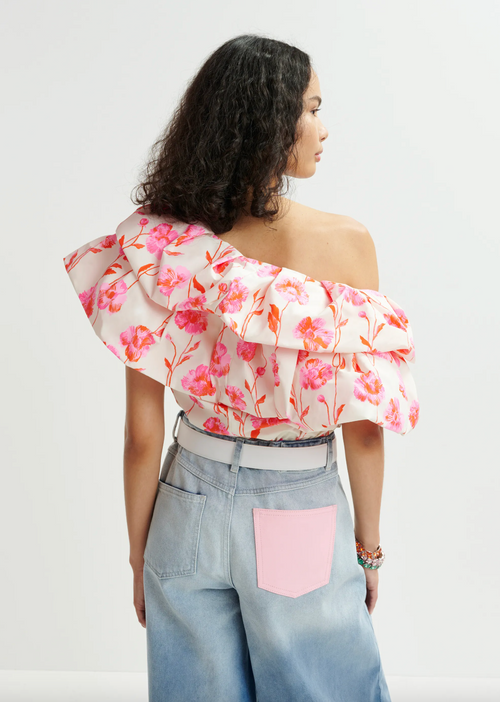 Hillary Voluminous Ruffle Top