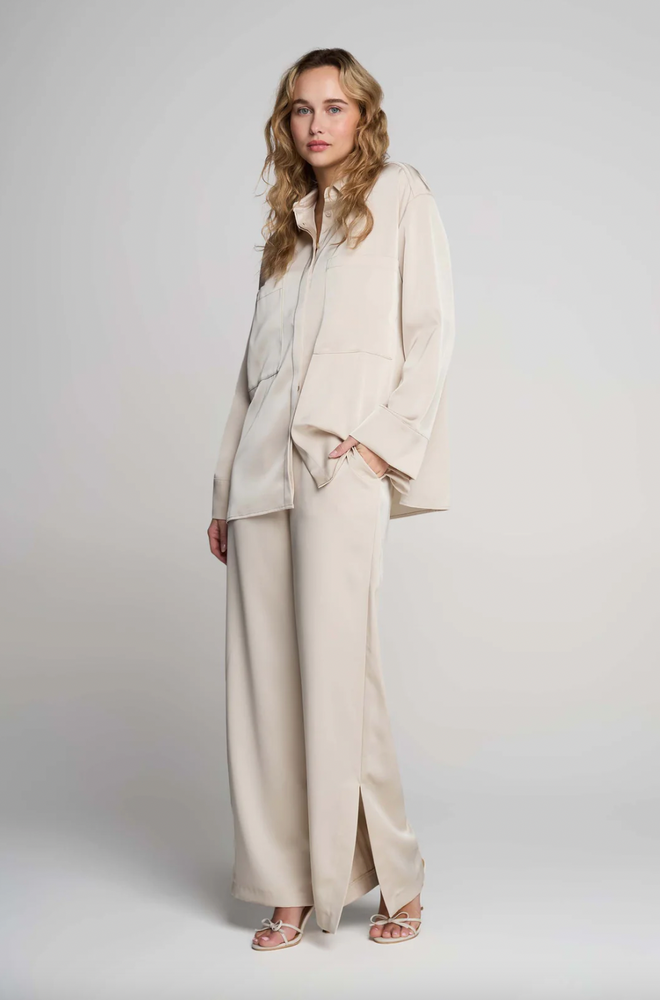 Pure and Precious Shirt - Cafe Au Lait