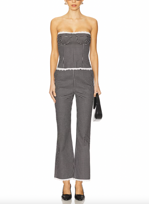 Crop Straight Pant