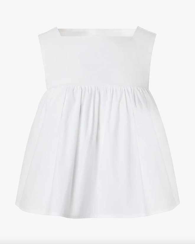 Square Neck Flare Top