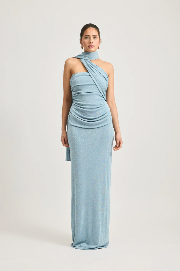 Iesha Dress Powder Blue