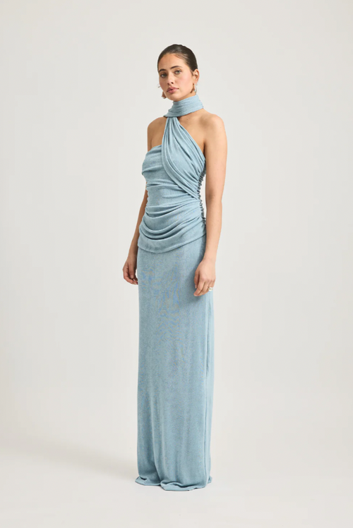 Iesha Dress Powder Blue