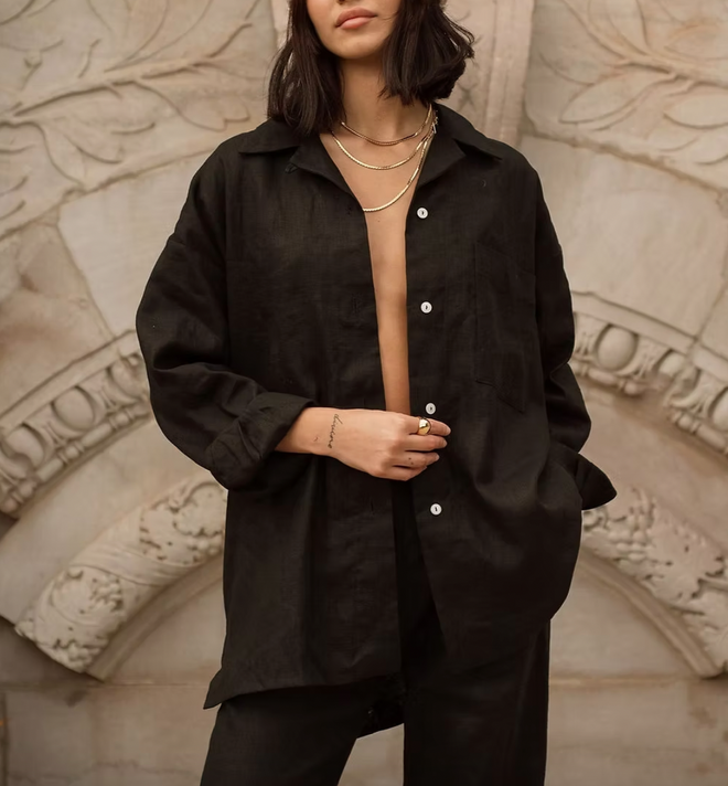 The Big Shirt Black