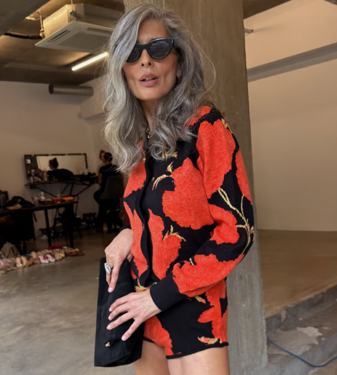 Black Poppy Cardigan