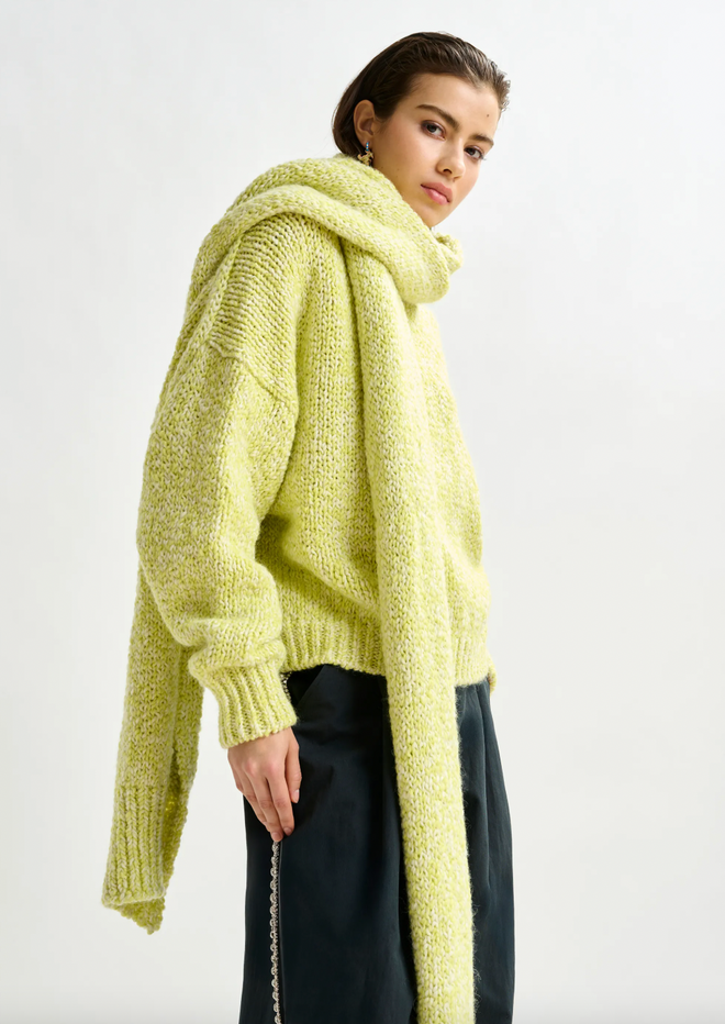 Itourmaline Knitted Scarf