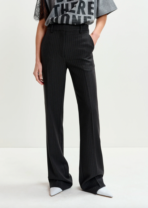 Invade Fitted Flare Pants