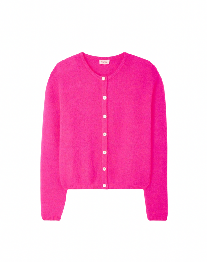 Vitow Cardigan Neon Pink