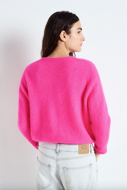 Vitow Cardigan Neon Pink