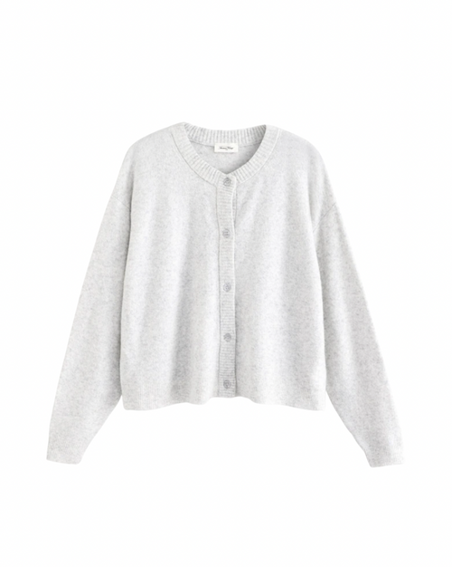 Damsville Cardigan Heather Grey