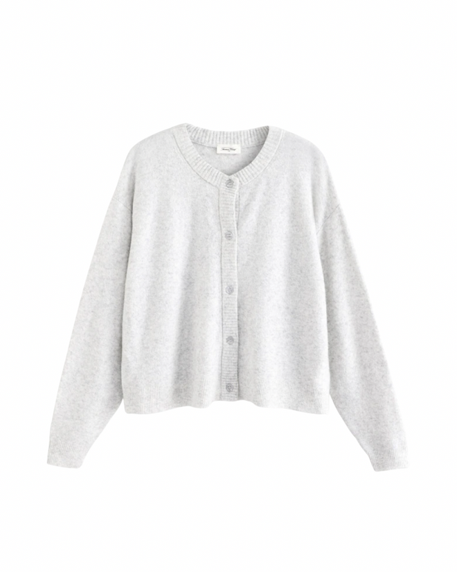 Damsville Cardigan Heather Grey