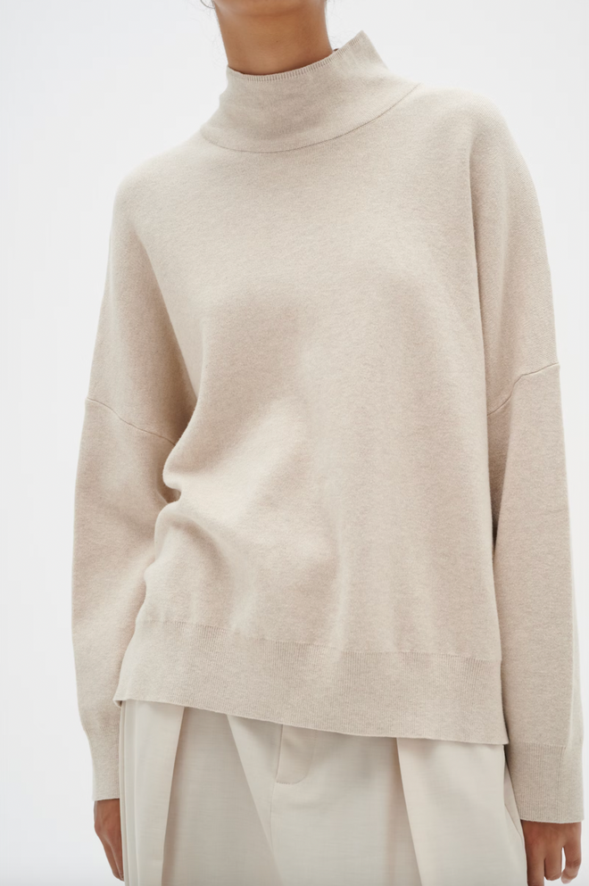 Tenley Turtleneck Simply Taupe