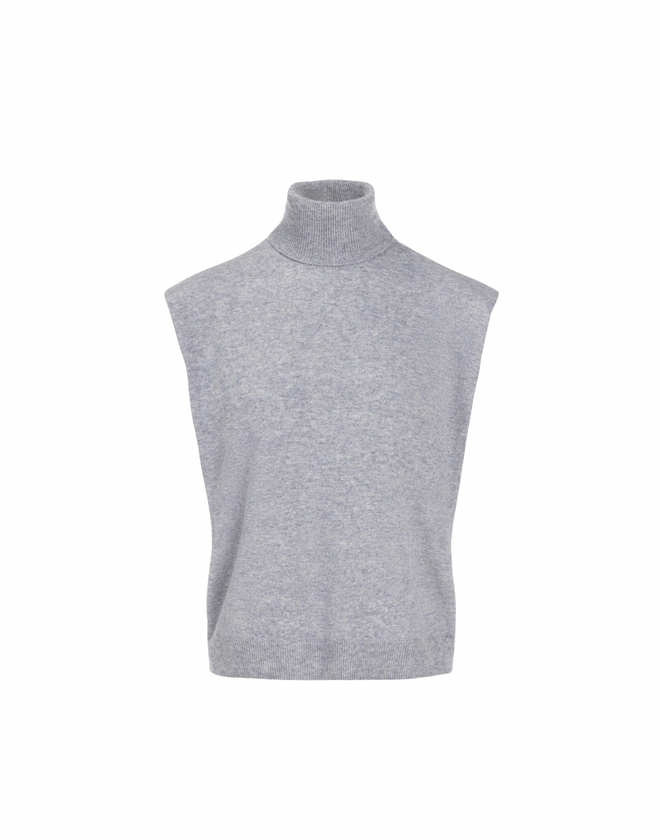 Sleeveless Turtleneck