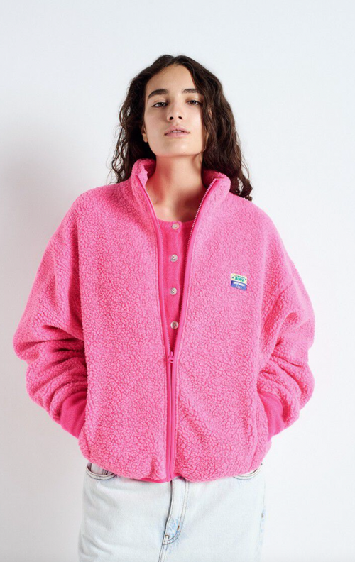 Hoktown Jacket Acid Pink Melange