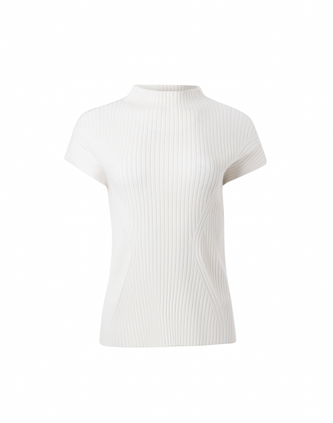 Cheminee Sleeveless Knit Top