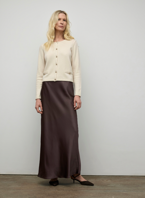 Satin Slip Skirt