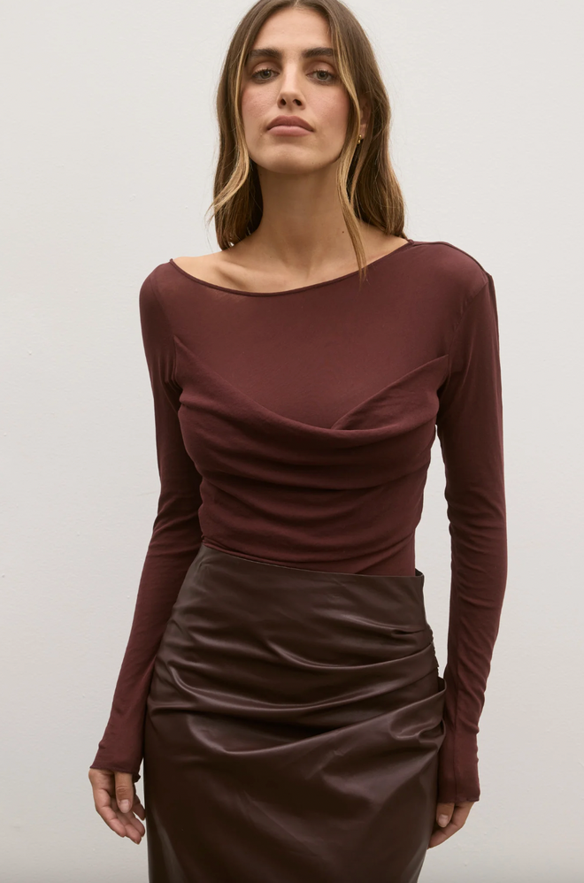 Della Bodysuit - Plum