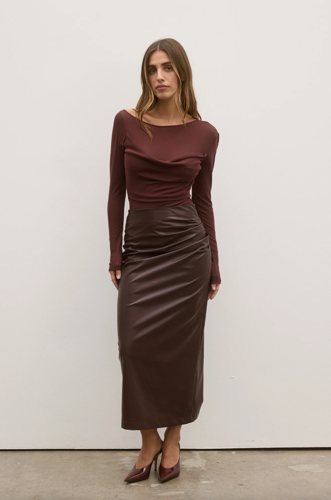 Della Bodysuit - Plum